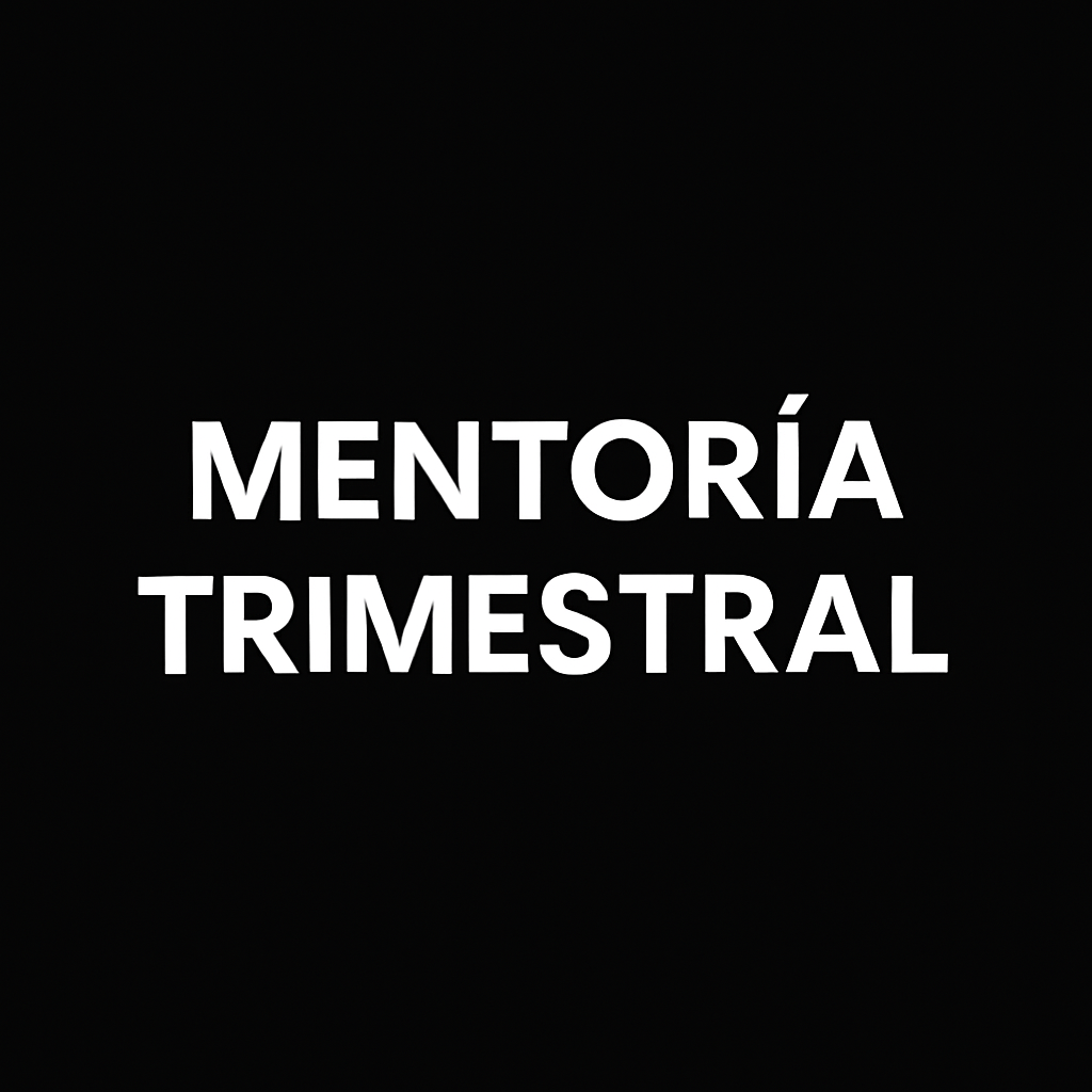 Asesorías Personalizadas 1:1 TRIMESTRAL